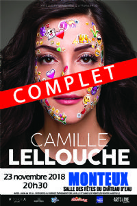 Soif de Culture - One Woman Show - Camille Lellouche => COMPLET. Le vendredi 23 novembre 2018 à MONTEUX. Vaucluse.  20H30
